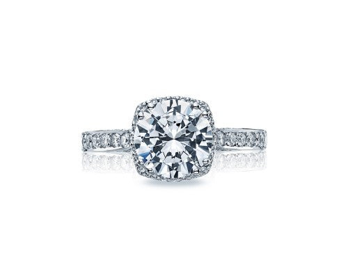 Tacori top cushion cut