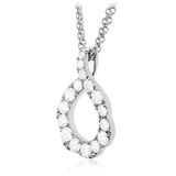 HOF Diamond Necklace HFPDLCSTO1008W