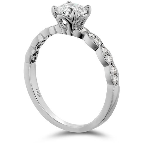 HOF Engagement Ring HBRDFLO00958WB-C